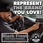 Vent Clip Air Freshener, Black Frost