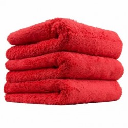 Happy Ending Edgeless Microfiber Towel, Red