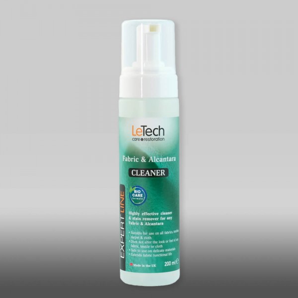LeTech Fabric & Alcantara Cleaner 200 ml (foaming bottle)