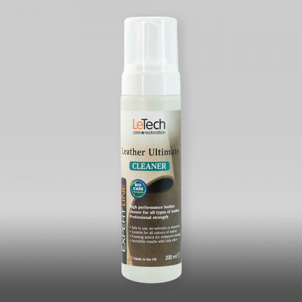 Čistič kože LeTech Leather Ultimate Cleaner (200 ml) foaming bottle