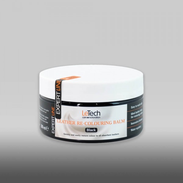 LeTech Leather Re-Coloring Balm Black 200 ml