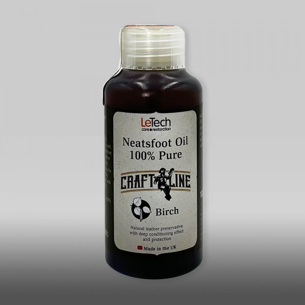 LeTech Neatsfoot Oil 100% Pure Birch Aroma 100 ml