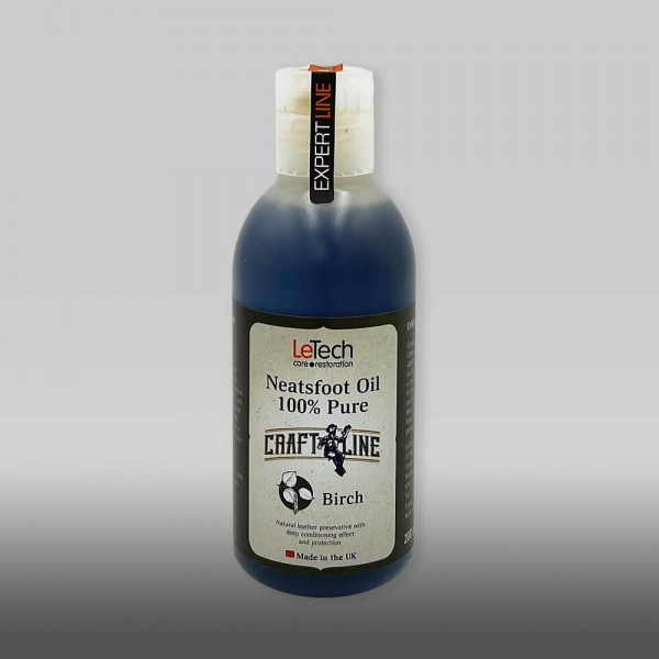 LeTech Neatsfoot Oil 100% Pure Birch Aroma 200 ml