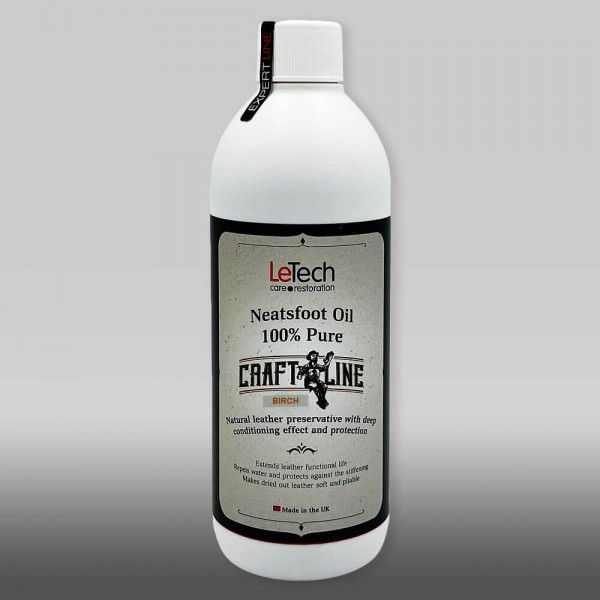 LeTech Neatsfoot Oil 100% Pure Birch Aroma 500 ml