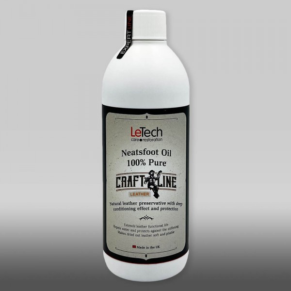 LeTech Neatsfoot Oil 100% Pure Leather Aroma 500 ml