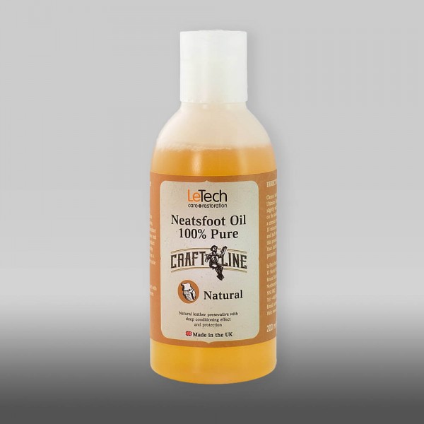 LeTech Neatsfoot Oil 100% Pure Natural 200 ml
