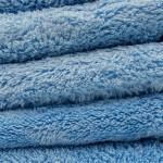 Happy Ending Edgeless Microfiber Towel, Blue