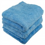 Happy Ending Edgeless Microfiber Towel, Blue