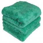 Happy Ending Edgeless Microfiber Towel, Green