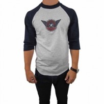 Chemical Guys Vintage Logo Baseball 3/4 Sleeve T-Shirt