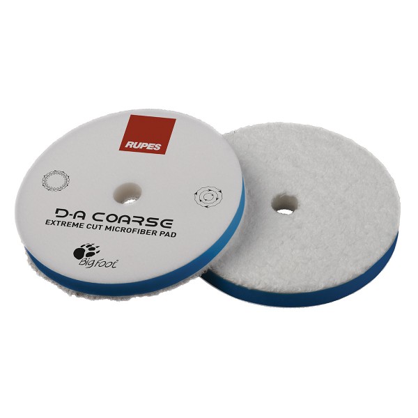 RUPES D-A Coarse Microfiber Extreme Cut Pad Blue 125/130mm