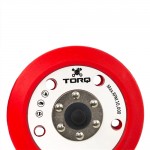 TORQ R5 Dual-Action Red Backing Plate with Advanced Hyper Flex Technology 5"