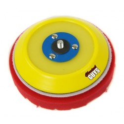 DUAL-ACTION HOOK AND LOOP MOLDED URETHANE FLEXIBLE BACKING PLATE 5"